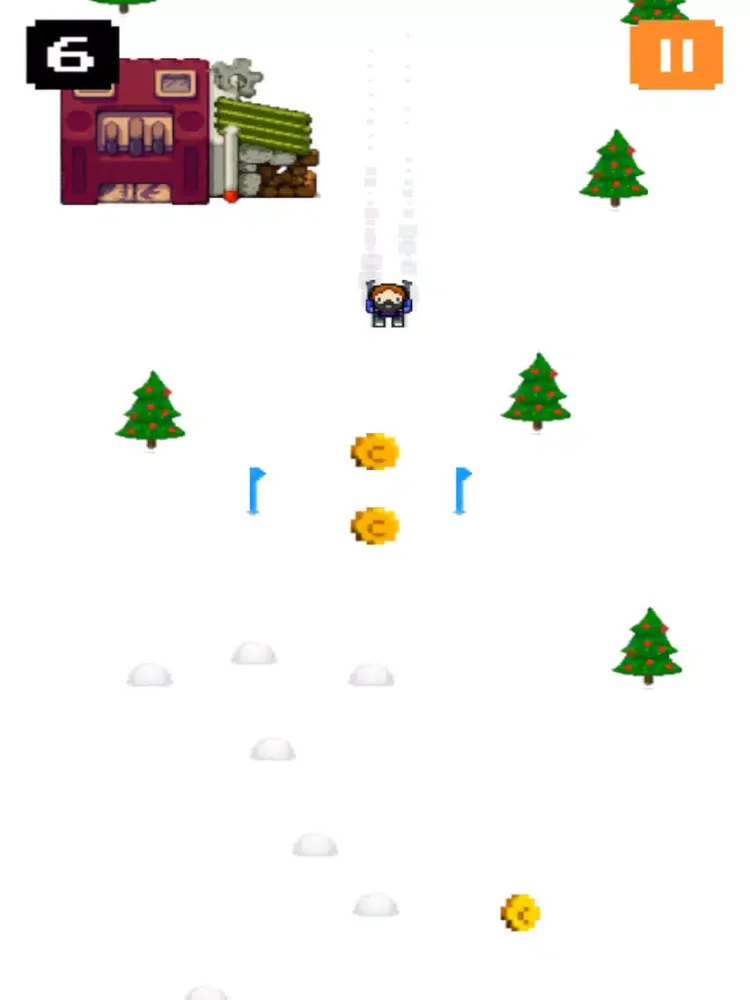 Crazy Ski Mountain iPad  Ekran Görüntüleri