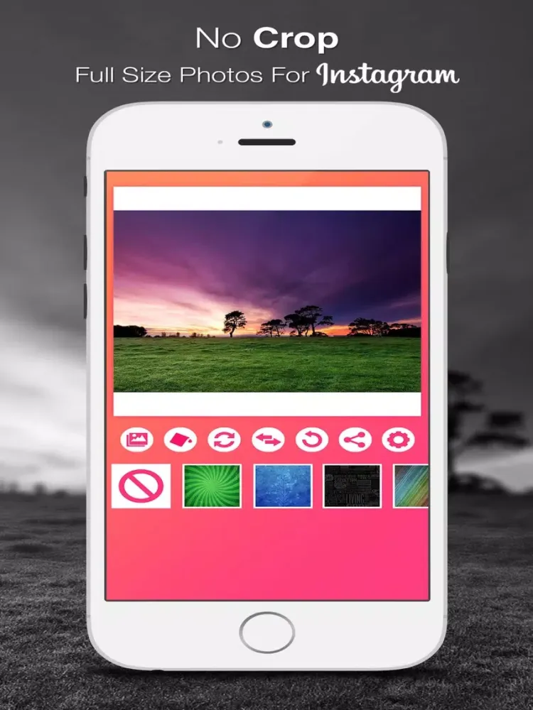 Crop Pic Square iPad 应用截图