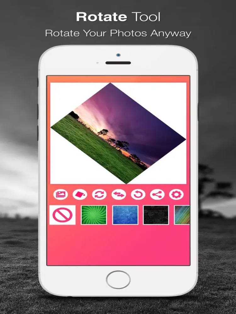 Crop Pic Square iPad 应用截图