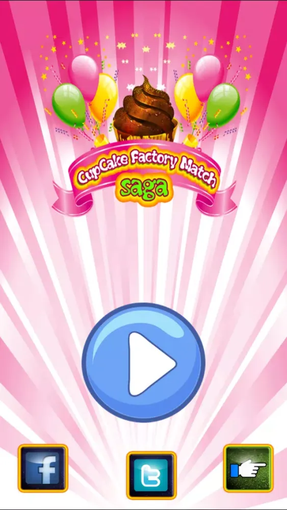Cup Cake Factory Match Saga应用截图