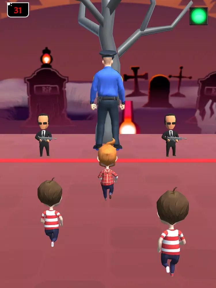 Ảnh chụp màn hình của Angry Cops: Red Green alert iPad 