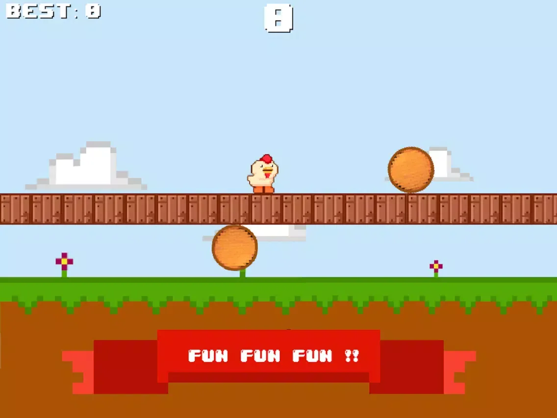 Jump Lazy Chicken iPad  Screenshots
