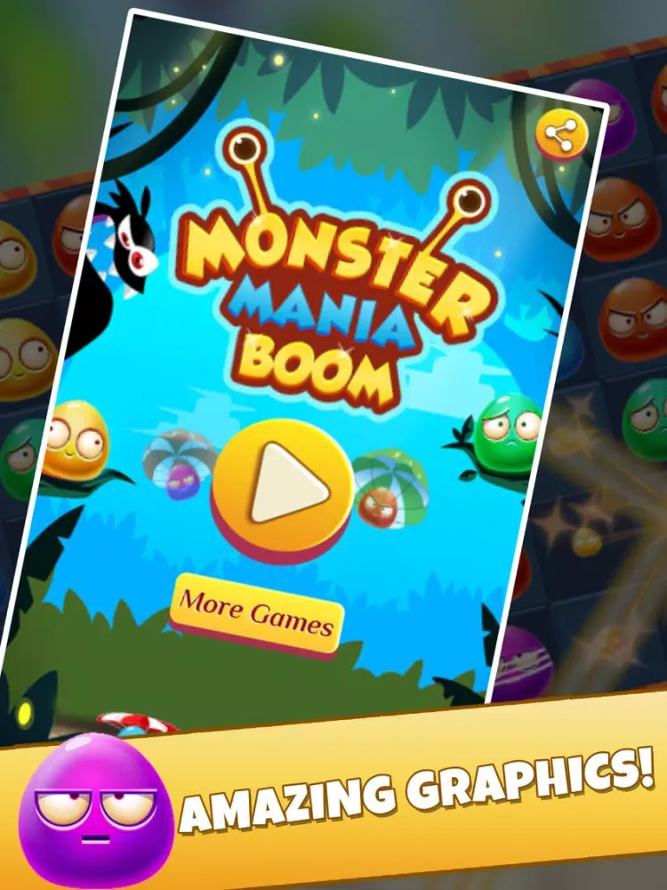Monster Mania Boom iPad 应用截图