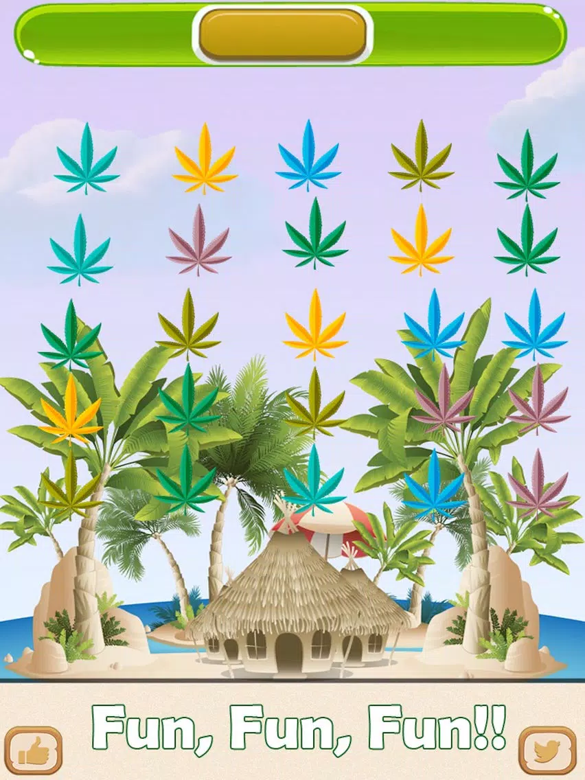Screenshot di WEED ISLAND MATCH GANJA iPad 