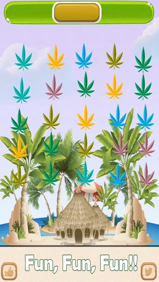 Screenshot di WEED ISLAND MATCH GANJA