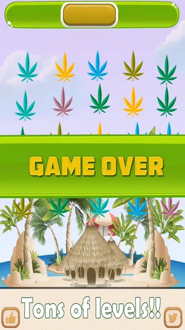 Screenshot di WEED ISLAND MATCH GANJA