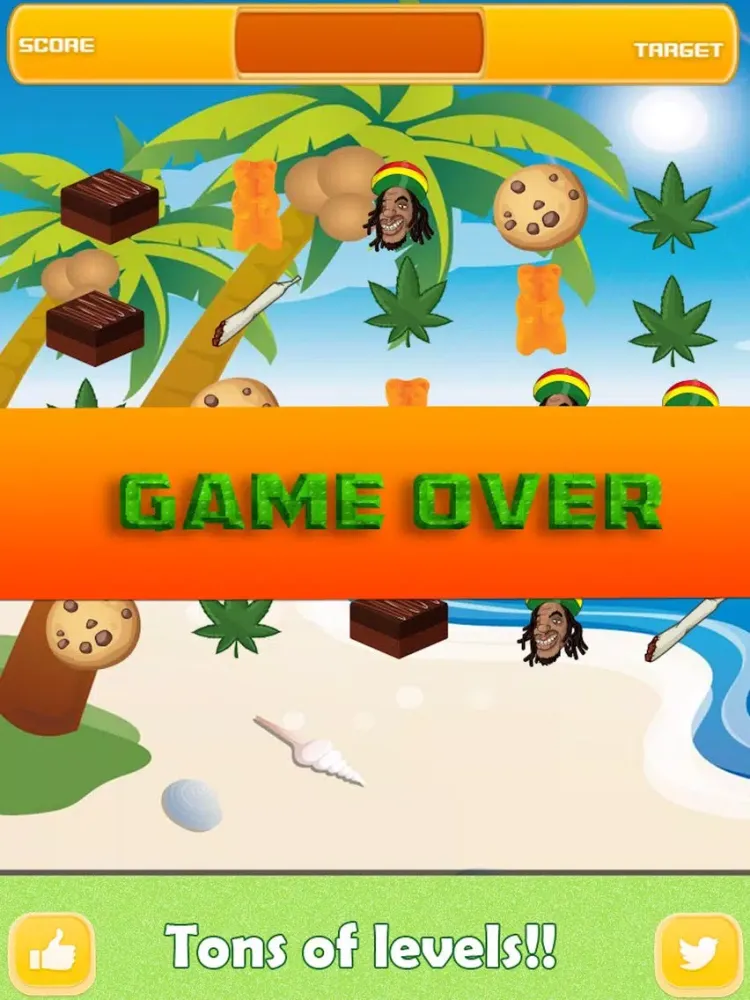 Rasta weed ganja blast iPad  سکرین شاٹس