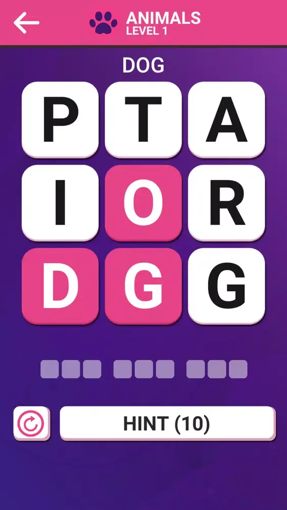 Word Search Pro - A fun brain スクリーンショット