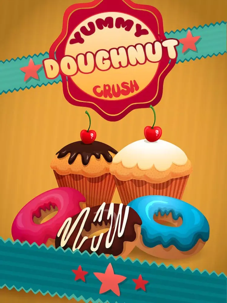 Zrzuty ekranu Yummy Doughnut Crush Mania iPad 