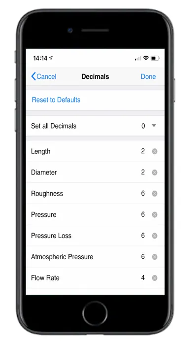 Pipe Flow Liquid Pipe Diameter स्क्रीनशॉट