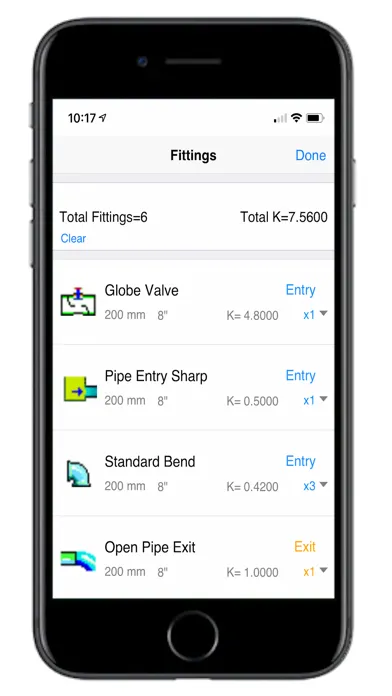 Pipe Flow Liquid Pipe Diameter स्क्रीनशॉट