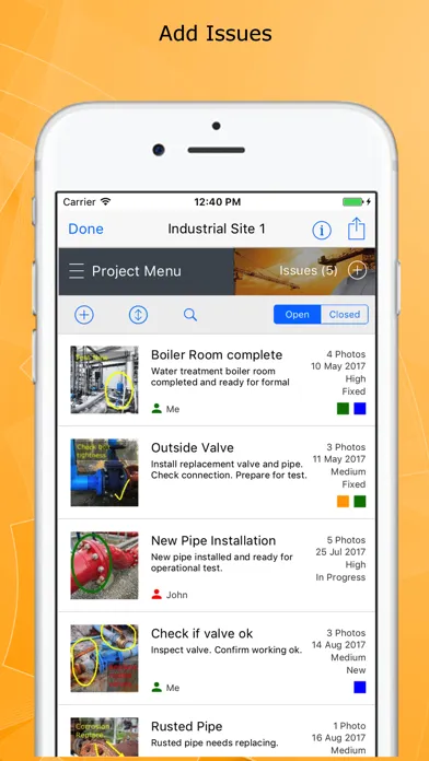 Site Report Pro- Punchlist App Ekran Görüntüleri