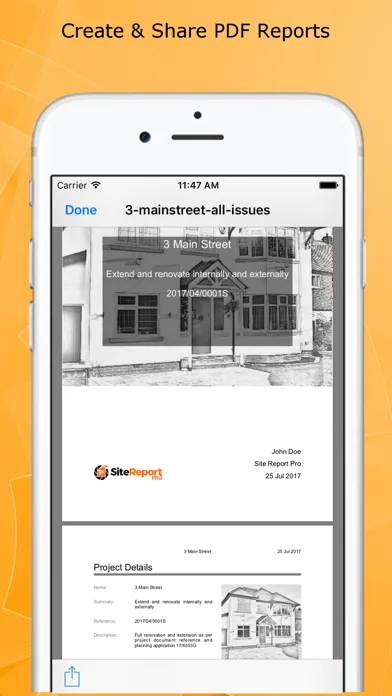 Site Report Pro- Punchlist App Ekran Görüntüleri
