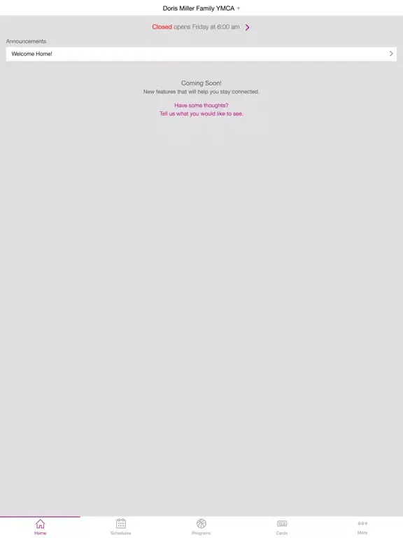 YMCA of Central Texas iPad  Screenshots