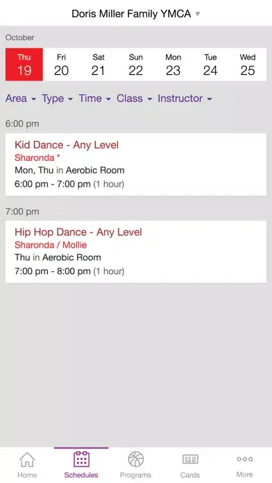 YMCA of Central Texas Screenshots