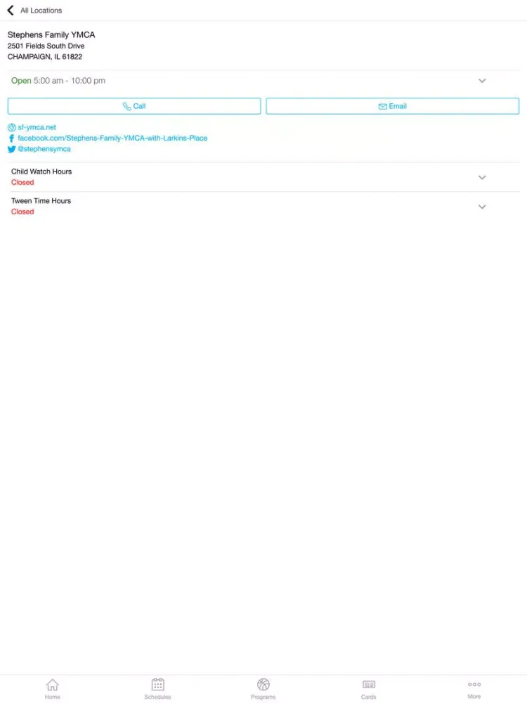تصاویر Stephens Family YMCA iPad 