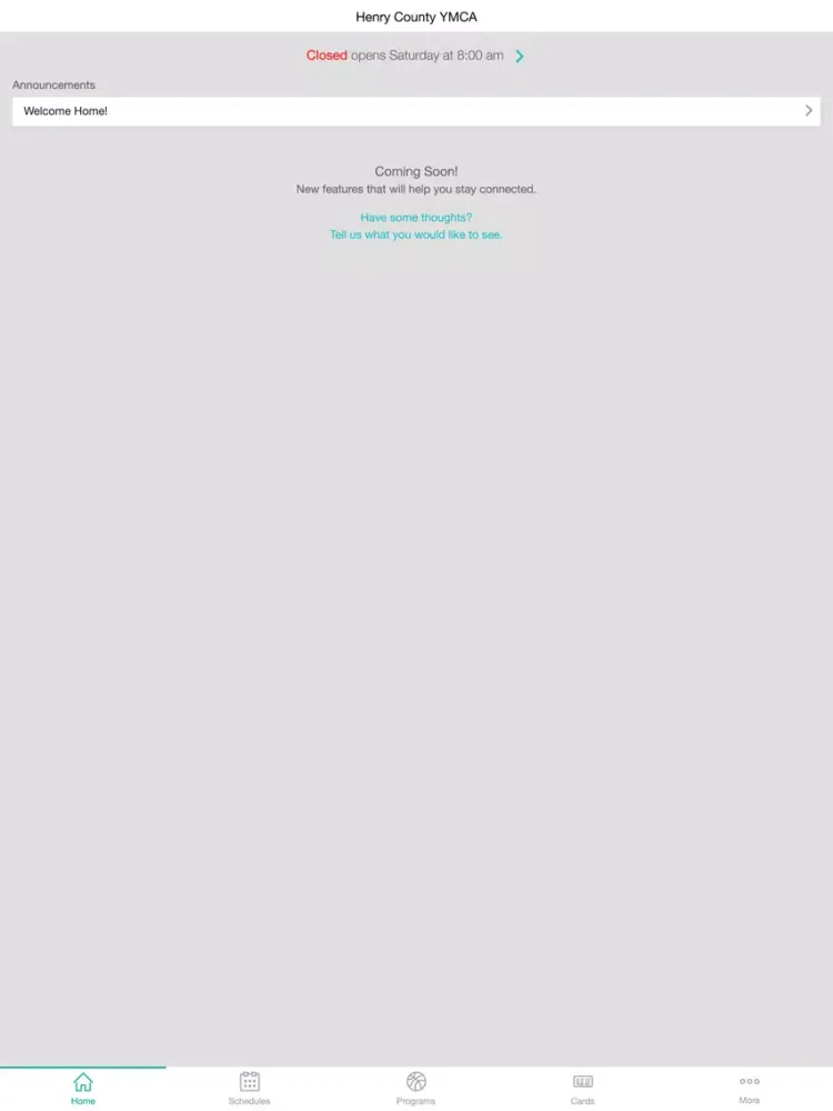 تصاویر Henry County YMCA iPad 