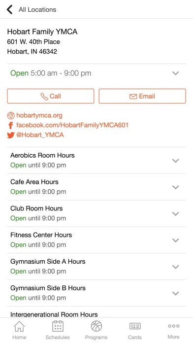 Hobart Family YMCA स्क्रीनशॉट