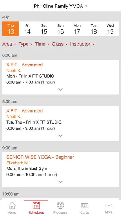 Huntington YMCA Screenshots