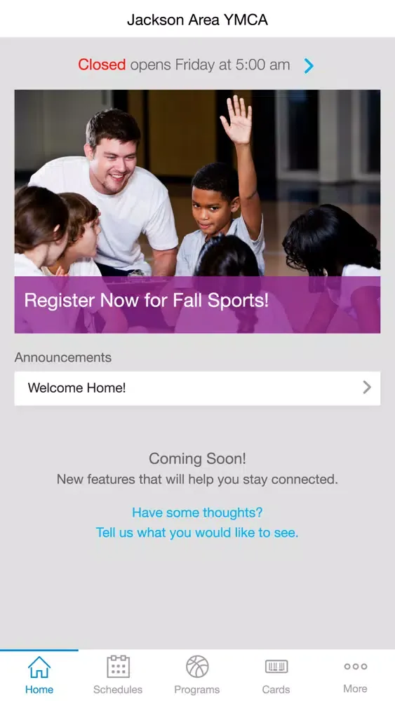 Jackson Area YMCA Screenshots