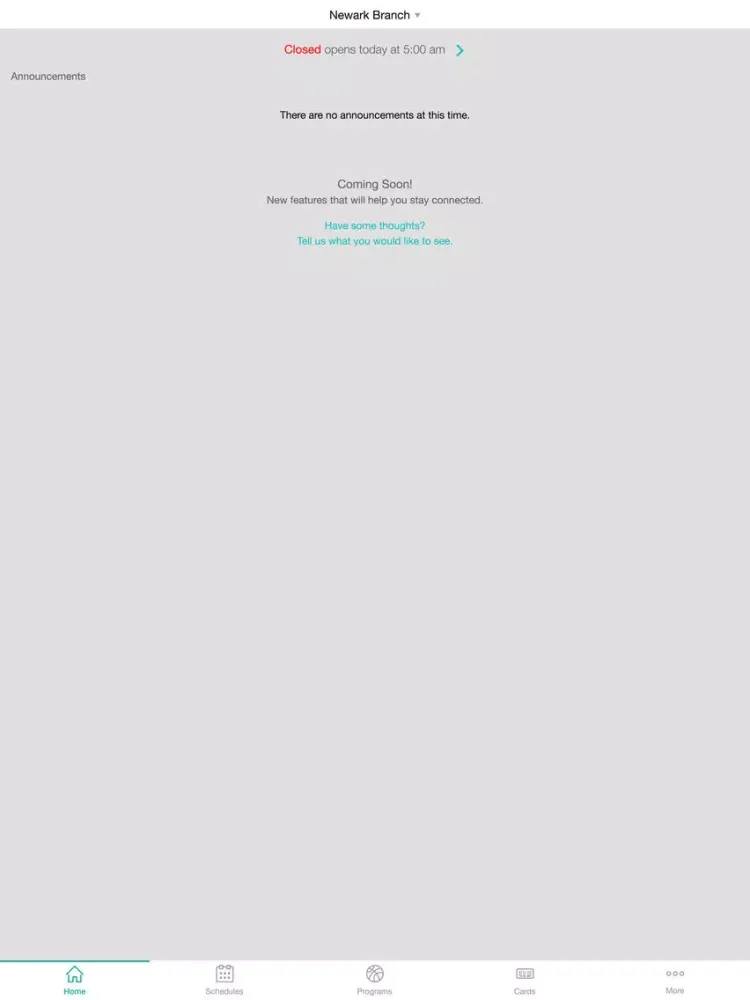 Licking County Family YMCA iPad  স্ক্রিনশট
