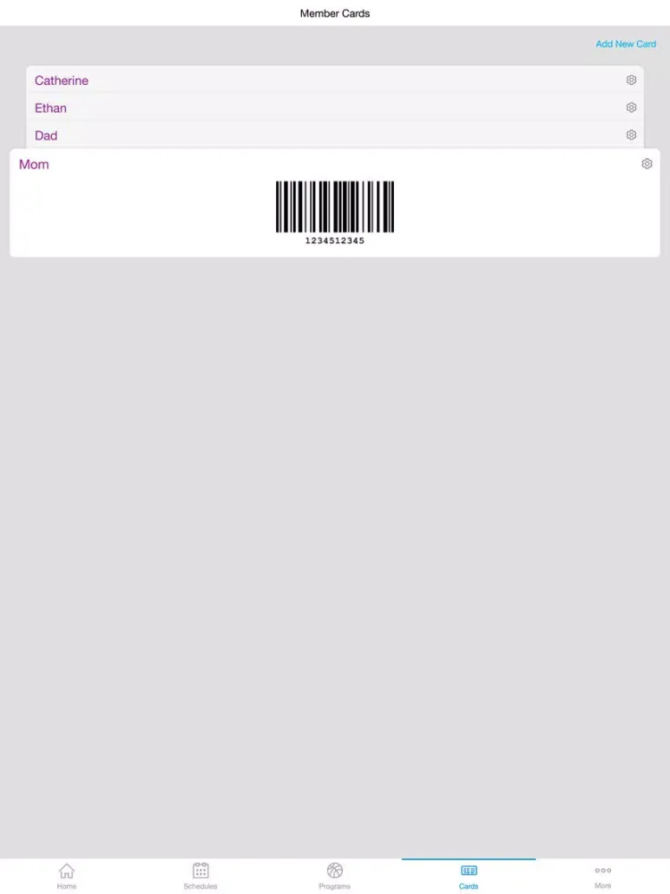 Ảnh chụp màn hình của YMCA of Middletown iPad 