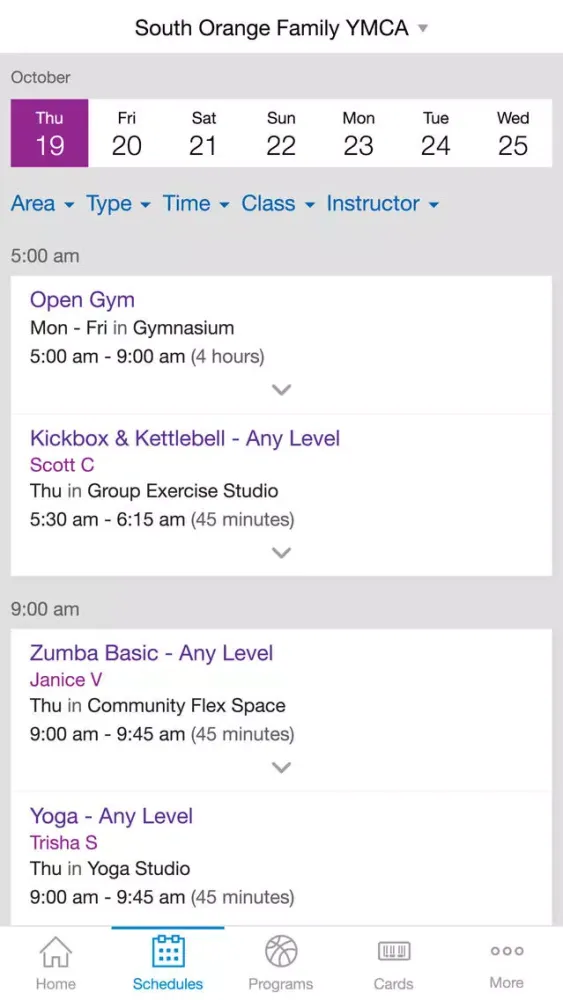 Ảnh chụp màn hình của YMCA of Middletown