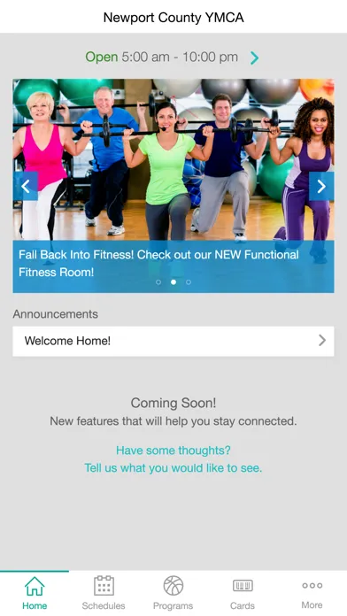 Newport County YMCA 스크린샷