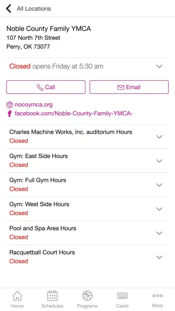 Noble County Family YMCA应用截图