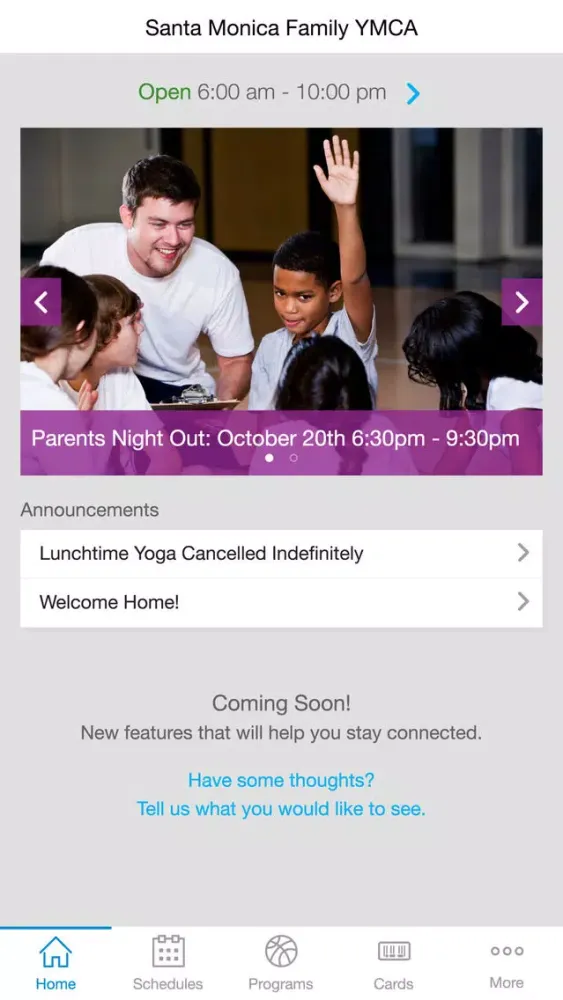 Captures d'écran de Santa Monica Family YMCA