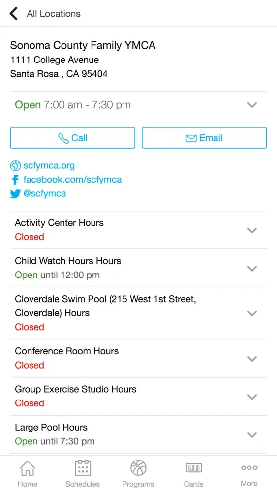 تصاویر Sonoma County Family YMCA