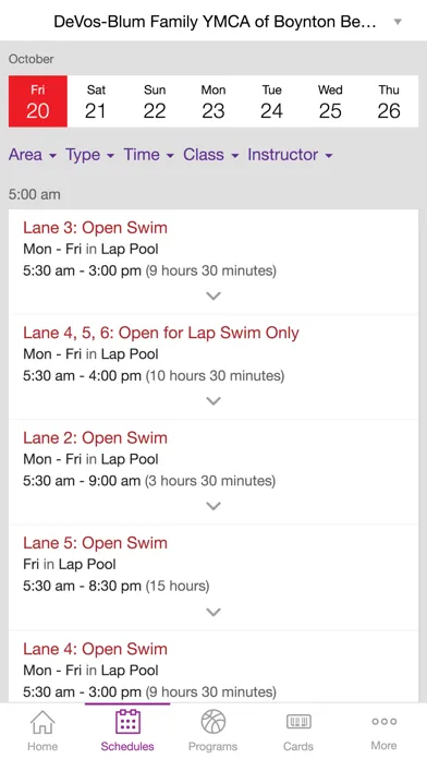 YMCA of South Palm Beach Screenshots