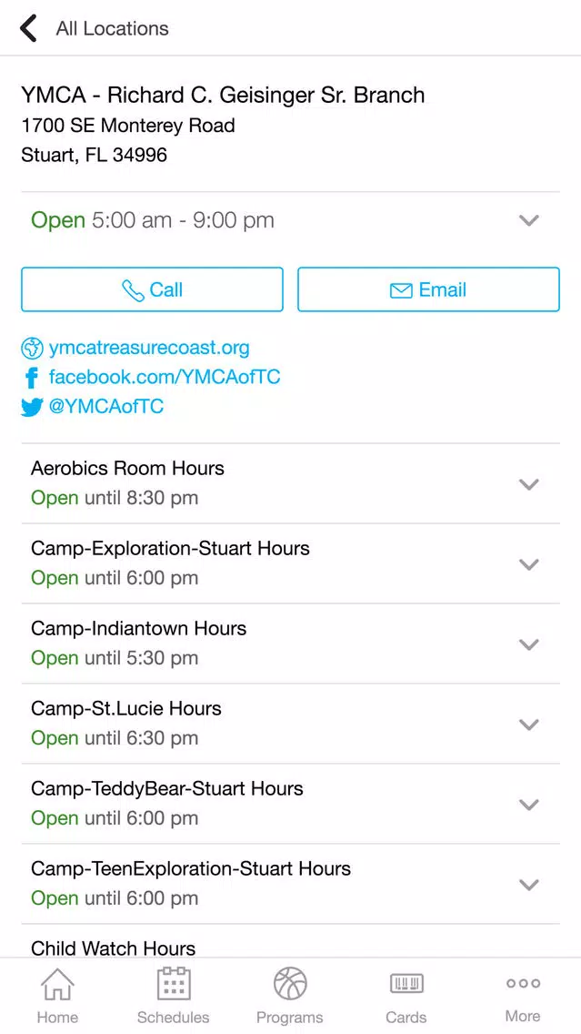 YMCA Treasure Coast Screenshots