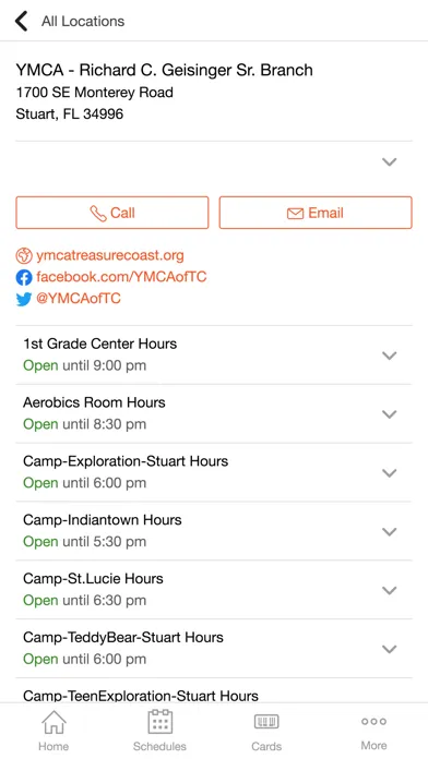 Tangkapan layar YMCA Treasure Coast