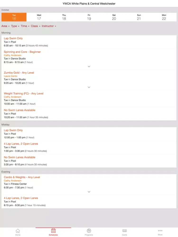 YWCA White Plains iPad  Ekran Görüntüleri
