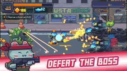 Cat Fire - Pixel Shooter应用截图