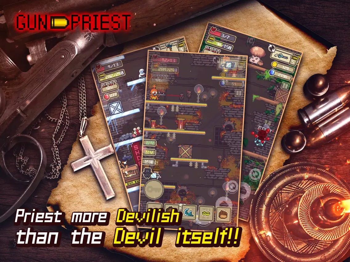 Gun Priest iPad  Screenshots
