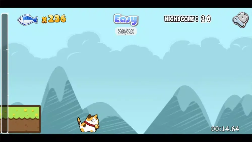 Tangkapan skrin Meow Jump!