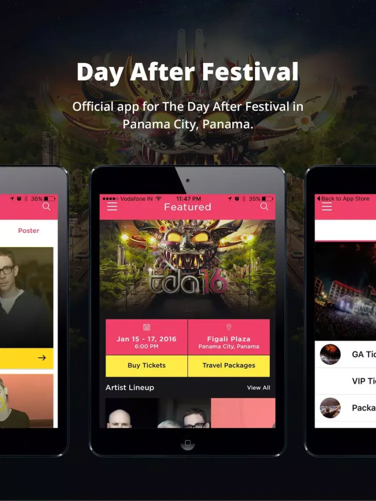 Day After Festival iPad  स्क्रीनशॉट