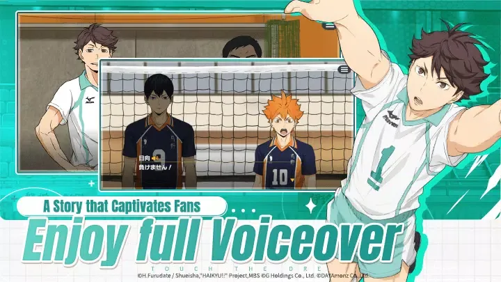 HAIKYU!! TOUCH THE DREAM Screenshots