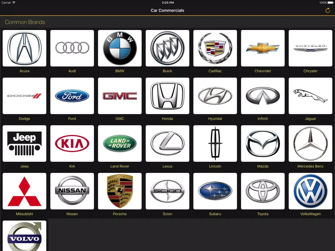 Car Commercials iPad  سکرین شاٹس