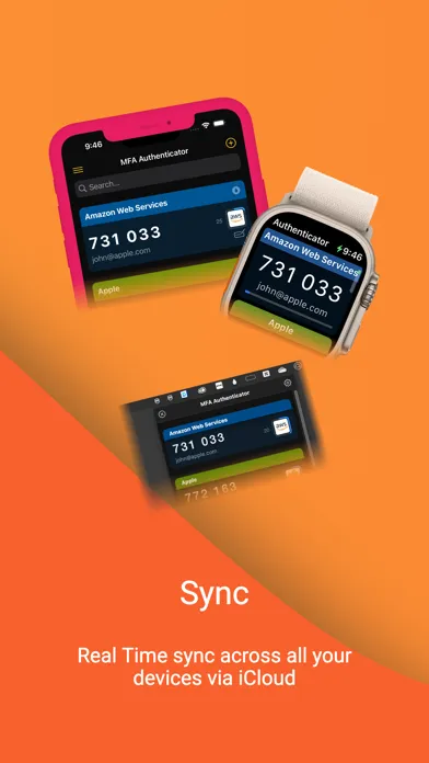 MFA Authenticator & 2FA Screenshots