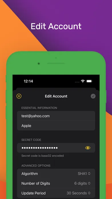 MFA Authenticator & 2FA Screenshots