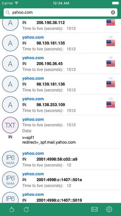 NSLookup应用截图