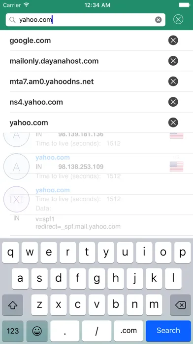 NSLookup应用截图