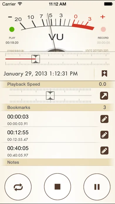Voice Record Pro 7 سکرین شاٹس