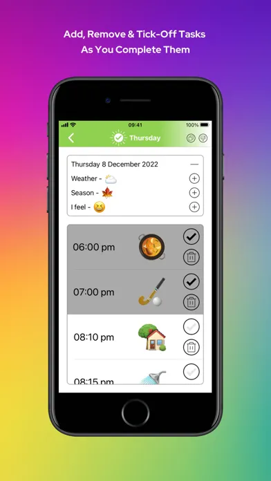 Capturas de tela do Day - Visual Daily Planner