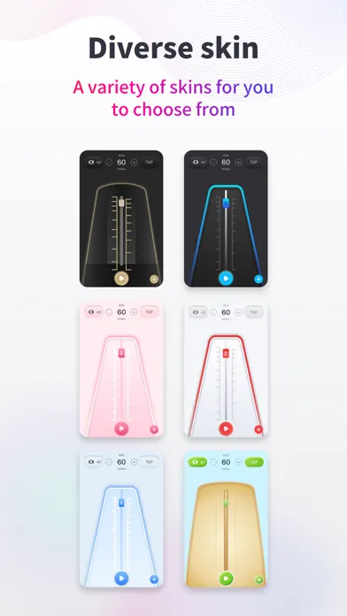 Metronome-music beat rhythm سکرین شاٹس
