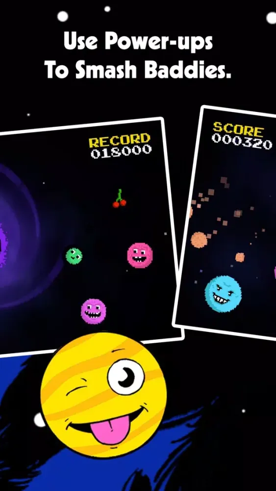 Capturas de tela do Crazy Comets