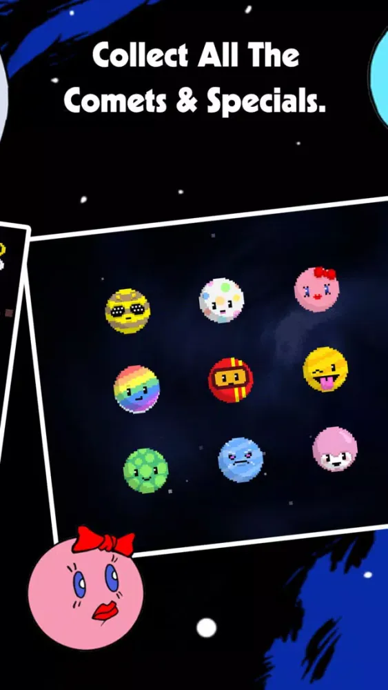 Capturas de tela do Crazy Comets